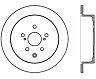 StopTech StopTech 14-16 Toyota Highlander Sport Drilled Rear Passenger Side Brake Rotor