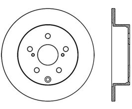 StopTech StopTech Sport Drilled & Slotted Rotor - Rear Left for Lexus RX AL10