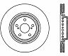 StopTech StopTech 10-15 Lexus RX350 Cryo Sport Front Left Slotted Rotor for Lexus RX350 / RX450h Base/F Sport