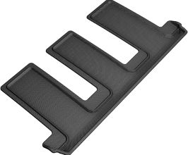 3D Mats 2018-2020 Lexus RXL Kagu 3rd Row Floormats - Black for Lexus RX AL20