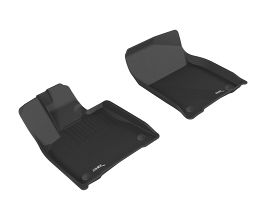3D Mats 2016-2020 Lexus RX/RX Hybrid Kagu 1st Row Floormat - Black for Lexus RX AL20