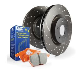 EBC S8 Kits Orangestuff Pads and GD Rotors for Lexus RX AL20