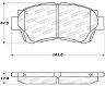 StopTech StopTech Sport Brake Pads w/Shims and Hardware - Front