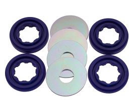 SuperPro 1993 Toyota Supra Twin Turbo Rear Subframe Insert Bushings Rearward Positions for Lexus SC Z30
