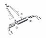 MagnaFlow 02-08 Lexus SC430 L Stainless C/B SYS Performance exhaust for Lexus SC430