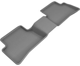 3D Mats 2019-2020 Lexus UX Kagu 2nd Row Floormats - Gray for Lexus UX 1