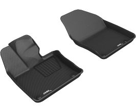 3D Mats 2019-2020 Lexus UX Kagu 1st Row Floormat - Black for Lexus UX ZA10