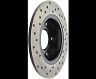 StopTech StopTech Sport Cross Drilled Brake Rotor - Rear Right for Mazda CX-30 Base/Premium/2.5 Turbo/Select/Preferred
