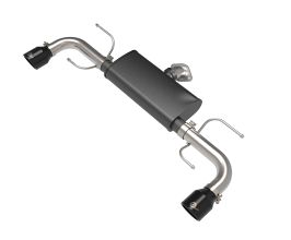 aFe Power Takeda 17-21 Mazda CX-5 2.5L (t) 2.5in. SS Axle-Back Exhaust System w/Black Tips for Mazda CX-5 KF