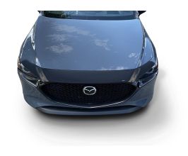 AVS 18-22 Mazda CX-5 Aeroskin Low Profile Hood Shield - Smoke for Mazda CX-5 KF