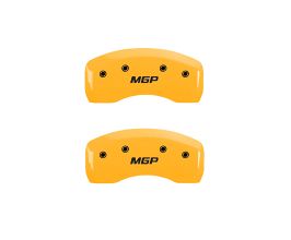 MGP Caliper Covers 4 Caliper Covers Engraved Front & Rear Yellow Finish Black Characters 2018 Mazda CX-5 for Mazda CX-5 KF