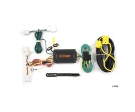 CURT 11-14 Mazda 2 Custom Wiring Harness (4-Way Flat Output) for Mazda CX-9 TB