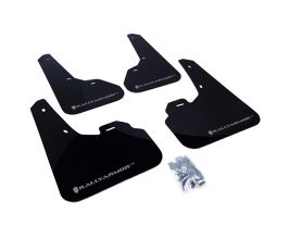 Rally Armor 10-13 Mazda3/Speed3 Black UR Mud Flap w/ Silver Logo for Mazda Mazda3 BL