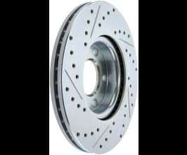 StopTech StopTech Select Sport 12-13 Mazda 3 SportStop Slotted & Drilled Front Right Rotor for Mazda Mazda3 BL