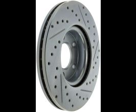 StopTech StopTech Select Sport 12-13 Mazda 3 SportStop Slotted & Drilled Front Right Rotor for Mazda Mazda3 BL