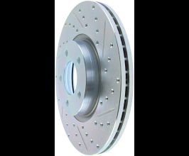 StopTech StopTech 07-13 Mazdaspeed3 Sport Slotted & Drilled Front Right Rotor for Mazda Mazda3 BL