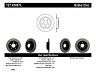 StopTech StopTech 04-10 Mazda3 Slotted & Drilled Left Rear Rotor