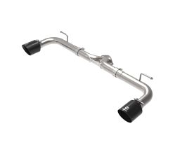 aFe Power Takeda 2-1/2in 304 SS Axle-Back Exhaust w/ Black Tip 14-18 Mazda 3 L4 2.0L/2.5L for Mazda Mazda3 BM