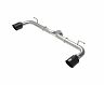 aFe Power Takeda 2-1/2in 304 SS Axle-Back Exhaust w/ Black Tip 14-18 Mazda 3 L4 2.0L/2.5L for Mazda 3 Touring/Sport/Grand Touring/I Touring/I Sport/s Grand Touring/i Grand Touring/s Touring/i SV