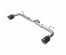 aFe Power Takeda 2-1/2in 304 SS Axle-Back Exhaust w/ Carbon Fiber Tips 14-18 Mazda 3 L4 2.0L/2.5L for Mazda 3 Touring/Sport/Grand Touring/I Touring/I Sport/s Grand Touring/i Grand Touring/s Touring/i SV