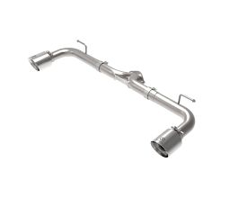 aFe Power Takeda 2-1/2in 304 SS Axle-Back Exhaust w/ Polished Tips 14-18 Mazda 3 L4 2.0L/2.5L for Mazda Mazda3 BM