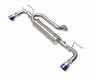 aFe Power 19-22 Mazda 3 L4 2.5L Takeda 3in to 2-1/2in 304 SS Axle-Back Exhaust w/ Blue Flame Tip for Mazda 3 Base/Premium/2.5 Turbo/Select/Preferred