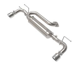 aFe Power 19-22 Mazda 3 L4 2.5L Takeda 3in to 2-1/2in 304 Stainless Steel Axle-Back Exhaust w/Polished Tip for Mazda Mazda3 BP