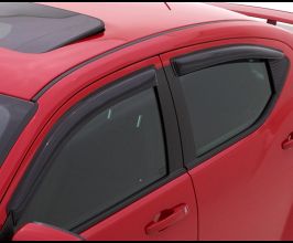 AVS 19-22 Mazda 3 Hatchback Ventvisor Outside Mount Window Deflectors 4pc - Smoke for Mazda Mazda3 BP