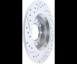 StopTech StopTech Select Sport 06-15 Mazda Miata MX-5 Slotted & Drilled Vented Left Rear Brake Rotor for Mazda Mazda6 GG