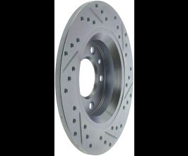 StopTech StopTech Select Sport 06-15 Mazda Miata MX-5 Slotted & Drilled Vented Right Rear Brake Rotor for Mazda Mazda6 GG