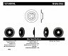 StopTech StopTech 06-07 Mazda Tribute 6 Slotted & Drilled Left Rear Rotor