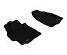 3D Mats 2009-2013 Mazda Mazda6 Kagu 1st Row Floormat - Black