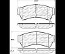 StopTech StopTech Street Select Brake Pads - Rear for Mazda 6 S/i