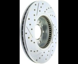 StopTech StopTech Select Sport 06-13 Mazda 6 Slotted & Drilled Vented Left Front Brake Rotor for Mazda Mazda6 GH