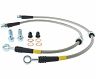 StopTech StopTech 14-16 Mazda 6 Stainless Steel Front Brake Lines for Mazda 6 Touring/Sport/Grand Touring