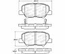StopTech StopTech Street Brake Pads - Front for Mazda 6 Touring/Sport/Grand Touring