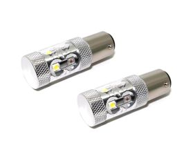 Putco 1157 - Plasma SwitchBack LED Bulbs - White/Amber for Mazda Miata NA