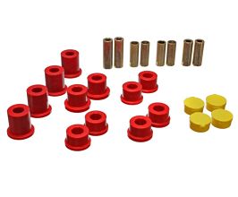 Energy Suspension 90-97 Mazda Miata Red Front Control Arm Bushing Set for Mazda Miata NA