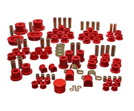 Energy Suspension 90-97 Mazda Miata Red Hyper-Flex Master Bushing Set for Mazda Miata NB