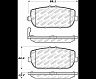 StopTech StopTech Street Select Brake Pads - Rear for Mazda MX-5 Miata