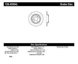 StopTech StopTech 06-10 Ford Fusion / 06-10 Mazda Miata MX-5 / 03-09 Mazda 6 Drilled Left Rear Rotor for Mazda Miata NC