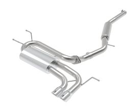 aFe Power Takeda 2-1/2in SS-304 Cat-Back Exhausts w/ Polished Tip 16-19 Mazda MX-5 Miata ND 2.0T for Mazda Miata ND