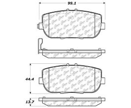 StopTech StopTech Street Touring Brake Pads for Mazda Miata ND
