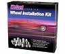 McGard 4 Lug Hex Install Kit w/Locks (Cone Seat Nut) M12X1.5 / 13/16 Hex / 1.5in. Length - Chrome for Mazda MX-5 Miata Sport/Club/Grand Touring/RF Club/RF Grand Touring