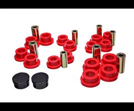 Energy Suspension 2016 Mazda Miata Red Front Control Arm Bushing Set for Mazda Miata ND