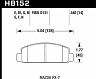 HAWK 84-91 Mazda RX-7 DTC-60 Race Front Brake Pads for Mazda RX-7