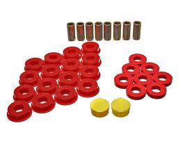 Energy Suspension 79-85 Mazda RX7 Red Rear Control Arm Bushing Set for Mazda RX-7 FC