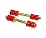 Prothane Universal End Link Set - 3 1/2in Mounting Length - Red for Mazda RX-7
