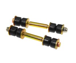 Prothane Universal End Link Set - 3 1/2in Mounting Length - Black for Mazda RX-7 FC