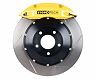 StopTech StopTech 93-95 Mazda RX-7 Front Big Brake Kit w/ Yellow ST-40 Calipers Slotted 332x32mm Rotors